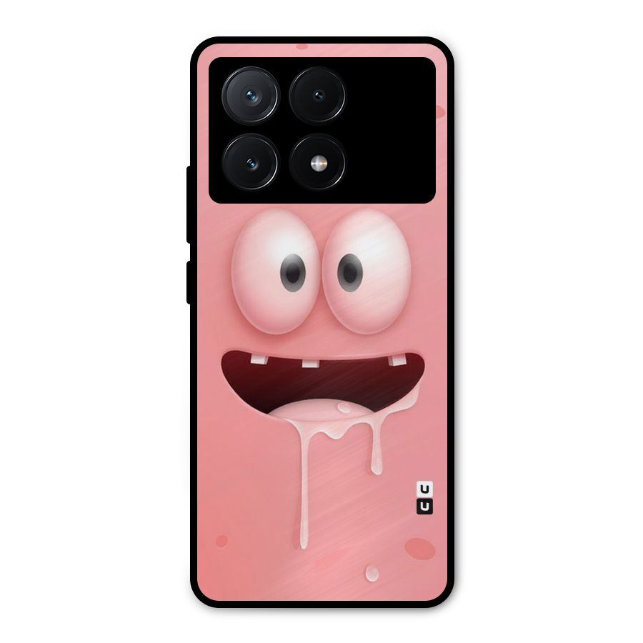 Watery Mouth Metal Back Case for Poco X6 Pro