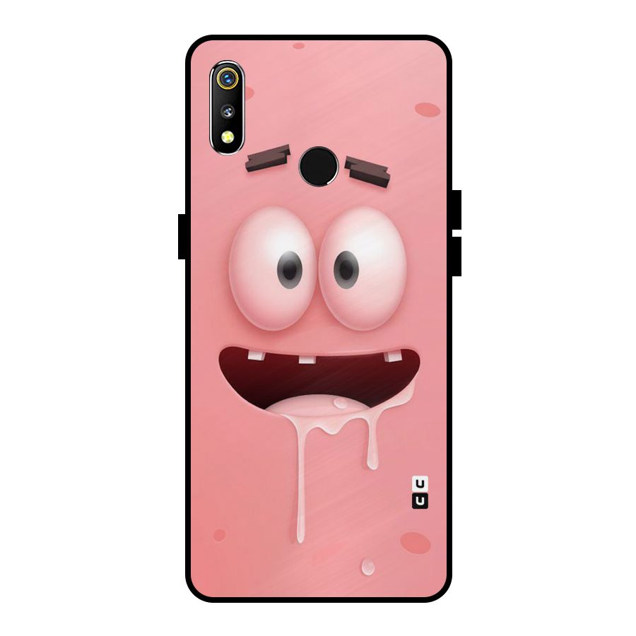 Watery Mouth Metal Back Case for Realme 3