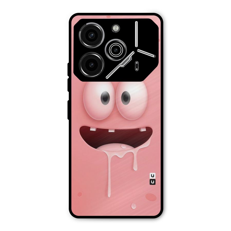 Watery Mouth Metal Back Case for Tecno Pova 6 Pro