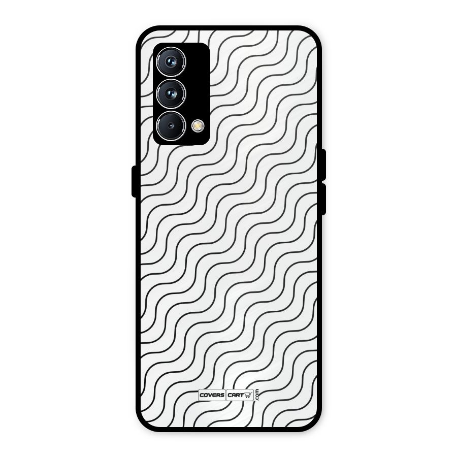 Wavy Pattern Metal Back Case for Realme GT Master Edition