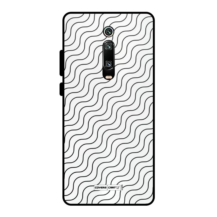 Wavy Pattern Metal Back Case for Redmi K20 Pro