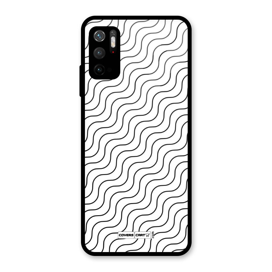 Wavy Pattern Metal Back Case for Redmi Note 10T 5G