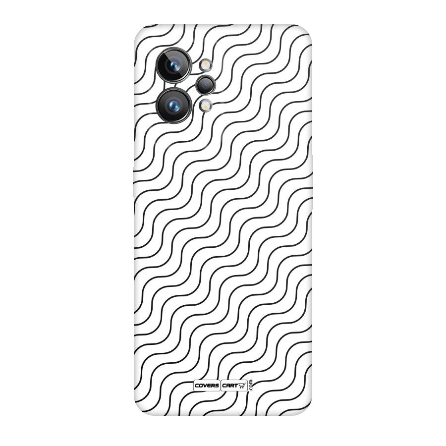 Wavy Pattern Original Polycarbonate Back Case for Realme GT2 Pro