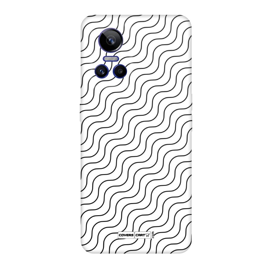 Wavy Pattern Original Polycarbonate Back Case for Realme GT Neo 3