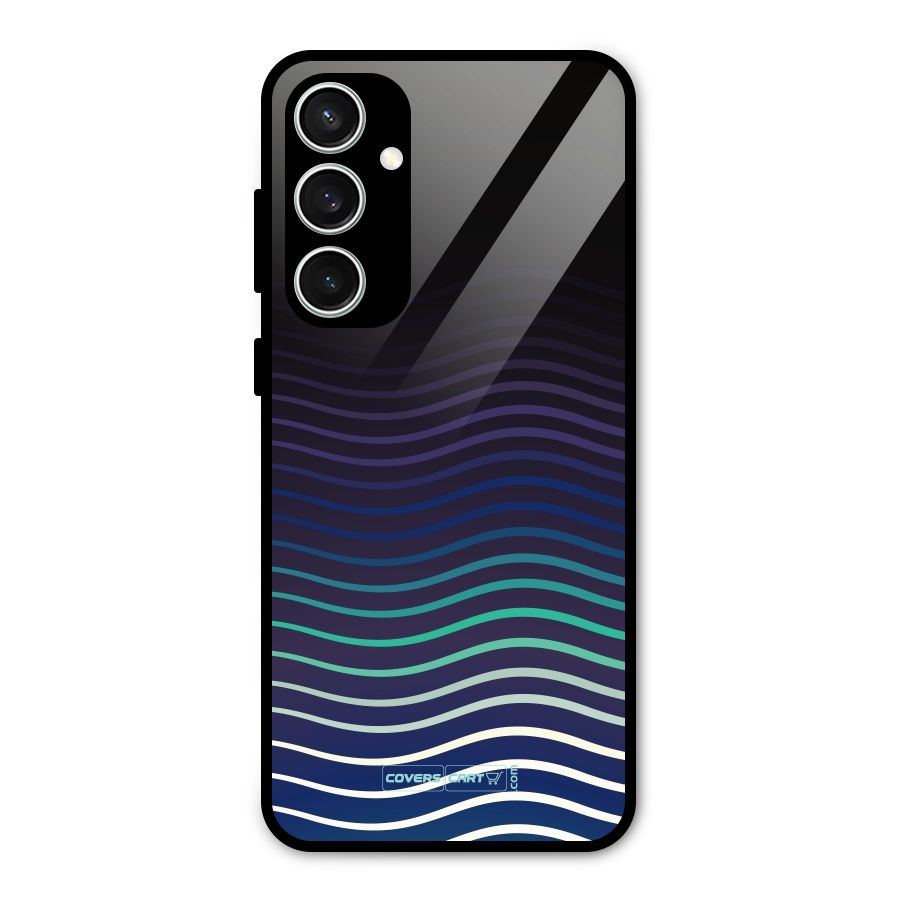Wavy Stripes Glass Back Case for Galaxy S23 FE