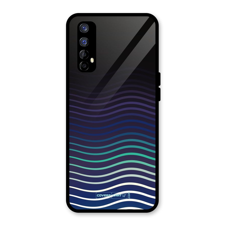 Wavy Stripes Glass Back Case for Realme Narzo 20 Pro