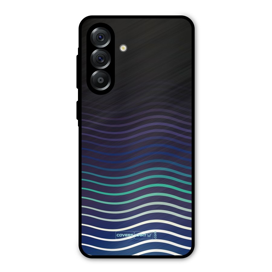 Wavy Stripes Metal Back Case for Galaxy A56
