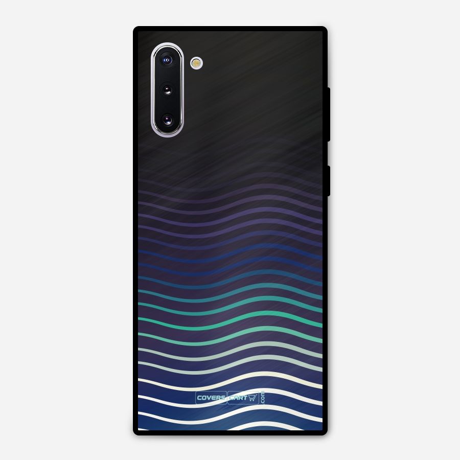Wavy Stripes Metal Back Case for Galaxy Note 10