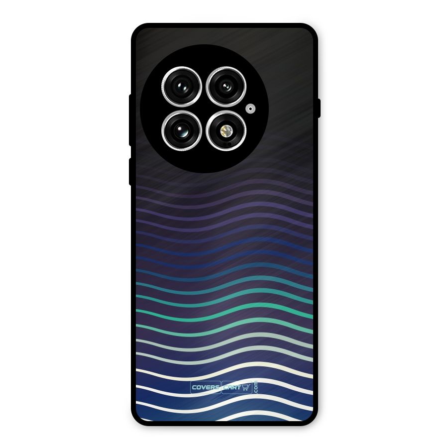 Wavy Stripes Metal Back Case for OnePlus 13