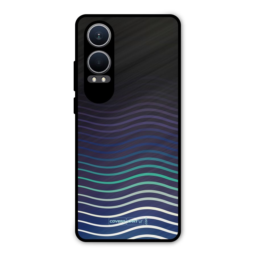 Wavy Stripes Metal Back Case for OnePlus Nord CE4 Lite