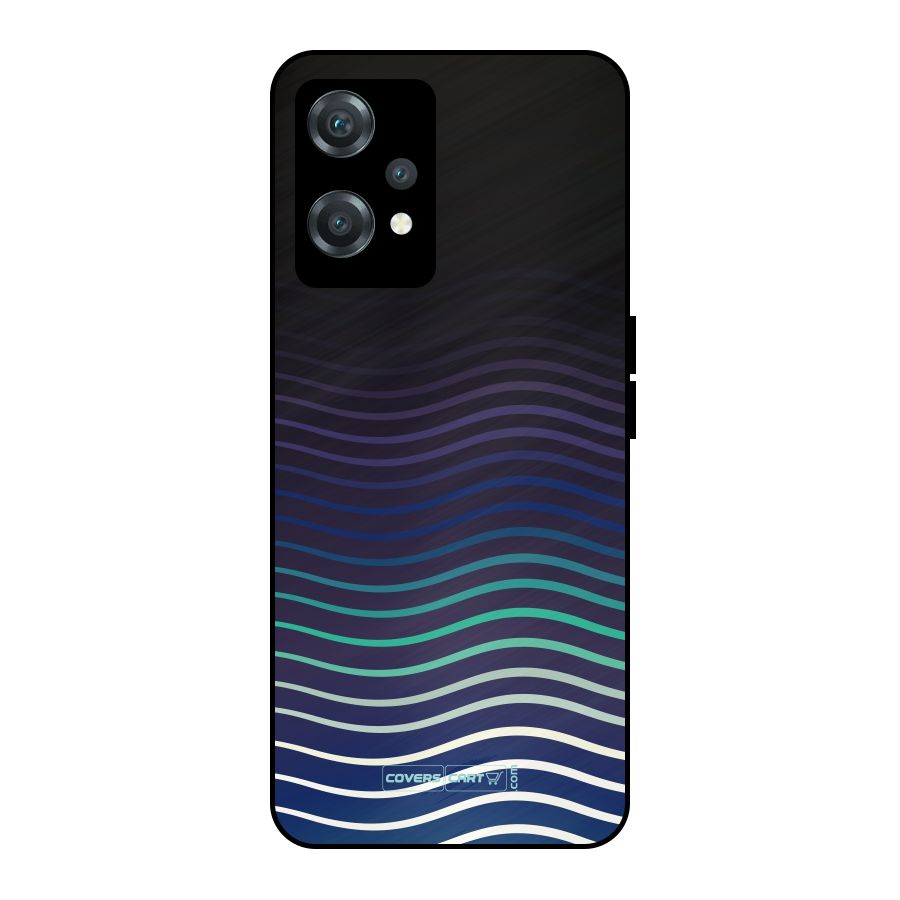 Wavy Stripes Metal Back Case for OnePlus Nord CE 2 Lite 5G