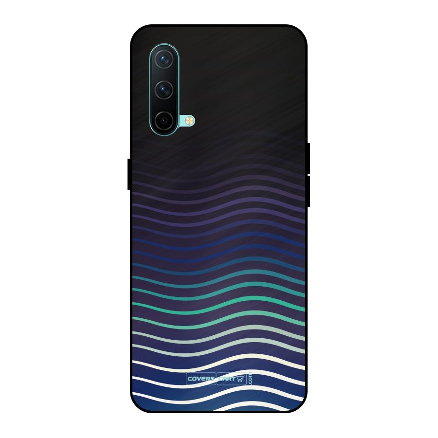 Wavy Stripes Metal Back Case for OnePlus Nord CE 5G