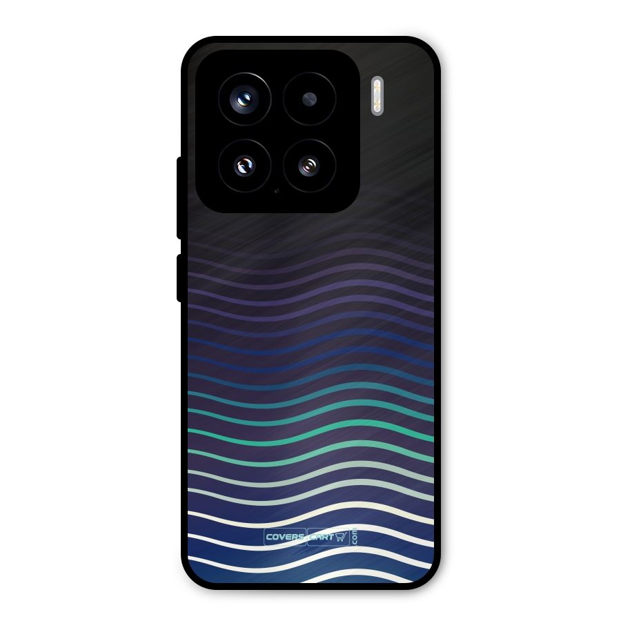 Wavy Stripes Metal Back Case for Xiaomi 15