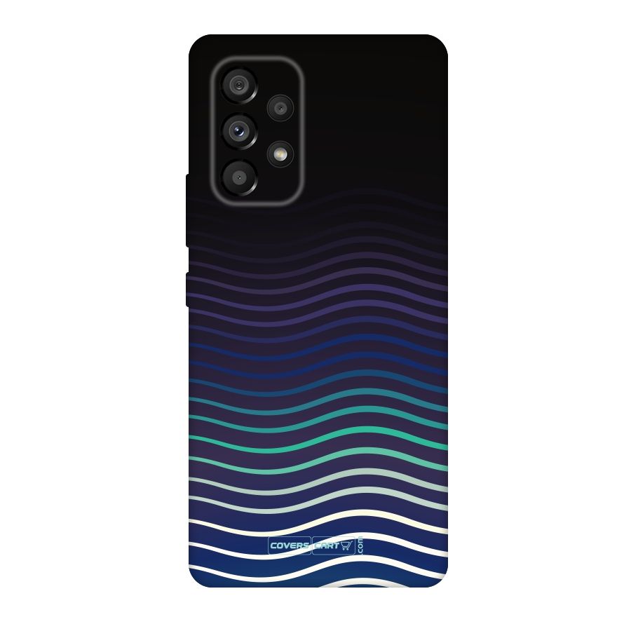 Wavy Stripes Original Polycarbonate Back Case for Galaxy A53 5G