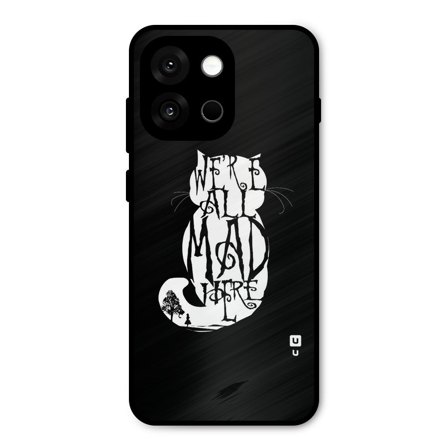 We All Mad Here Metal Back Case for OnePlus 13s