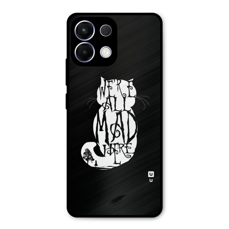 We All Mad Here Metal Back Case for Oppo K13