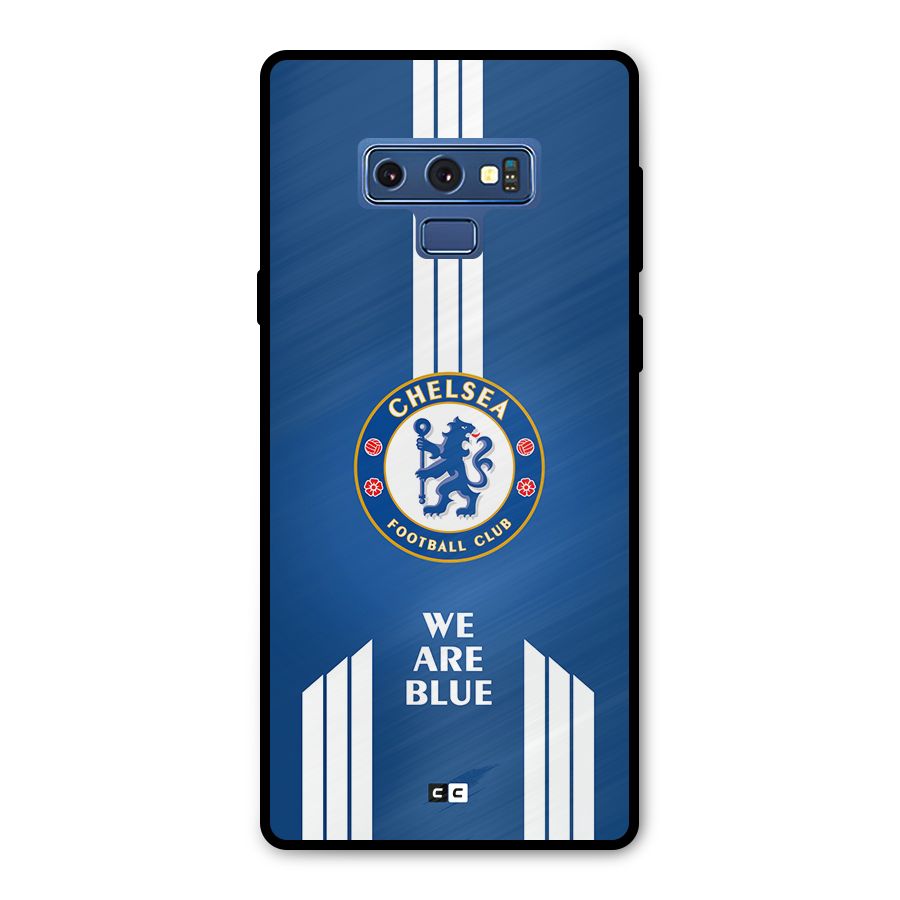 We Are Blue Metal Back Case for Galaxy Note 9