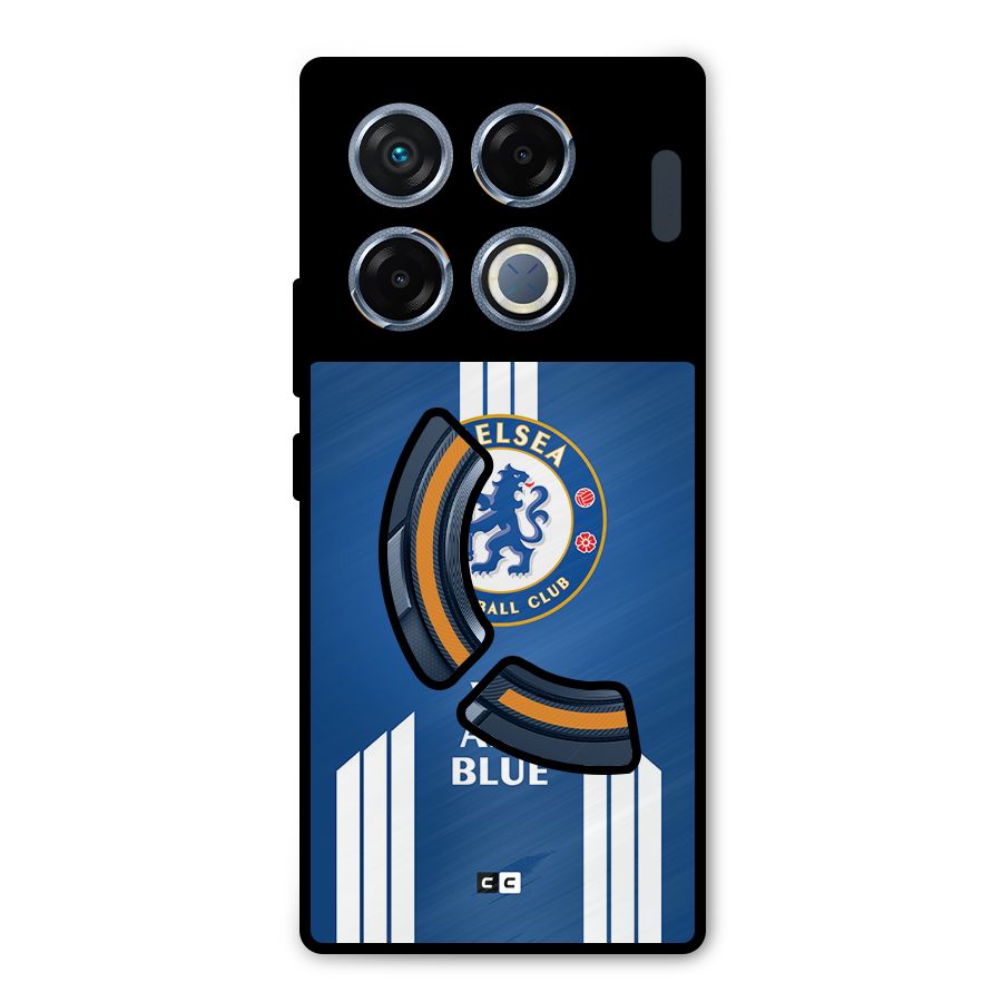 We Are Blue Metal Back Case for Infinix GT 20 Pro