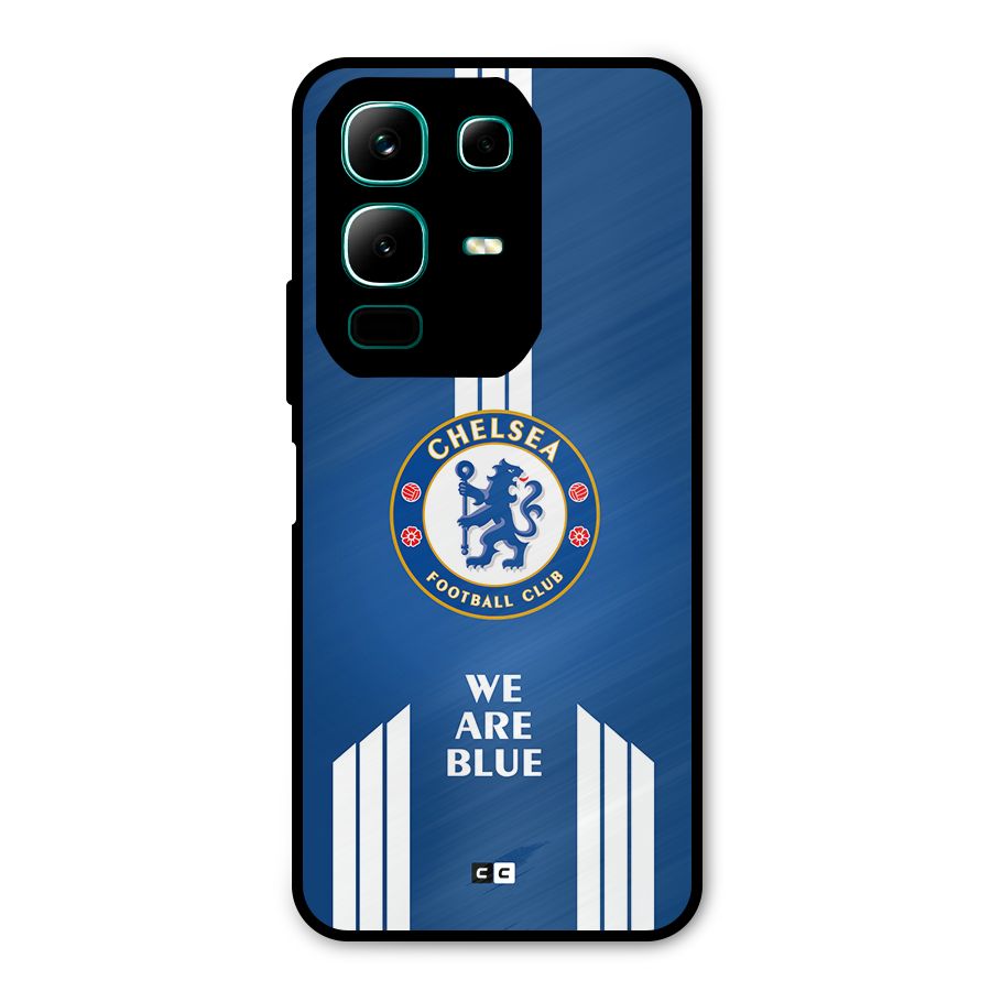 We Are Blue Metal Back Case for Infinix Note 50x