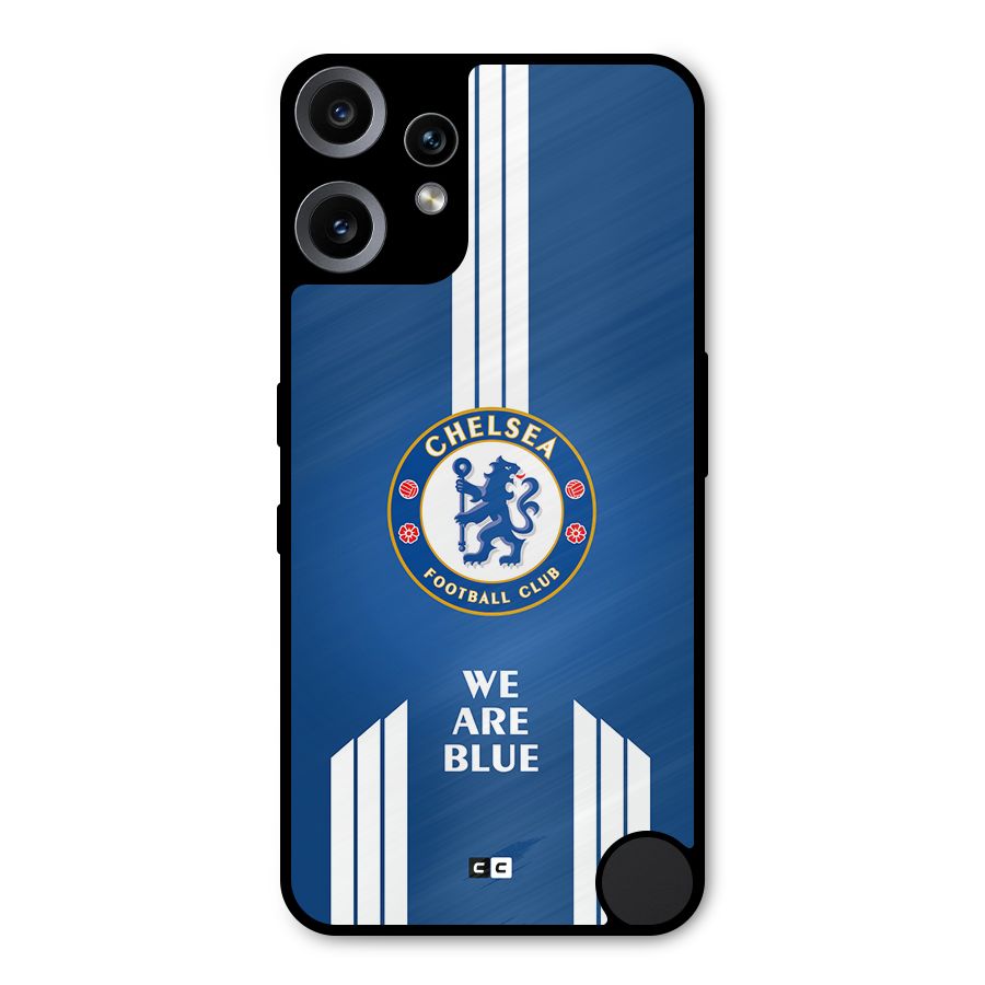 We Are Blue Metal Back Case for Nothing CMF Phone 2 Pro