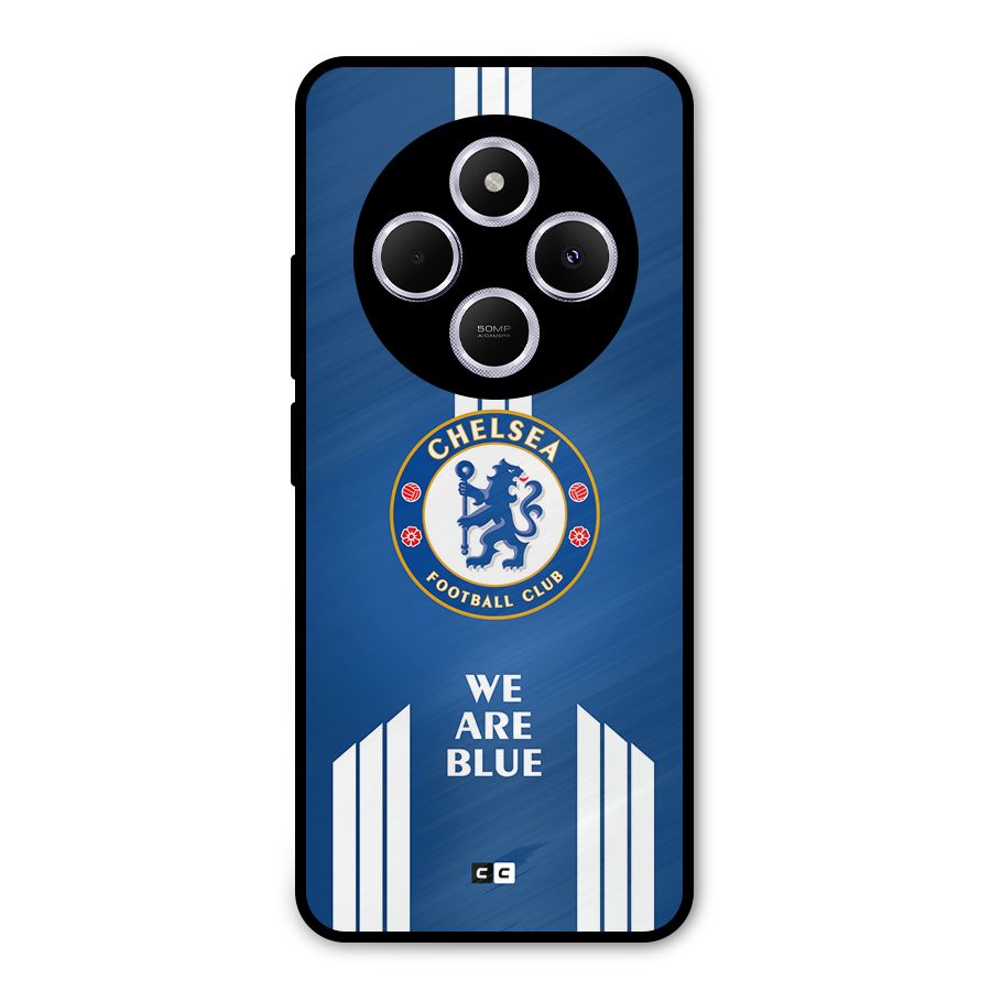 We Are Blue Metal Back Case for Redmi 14C