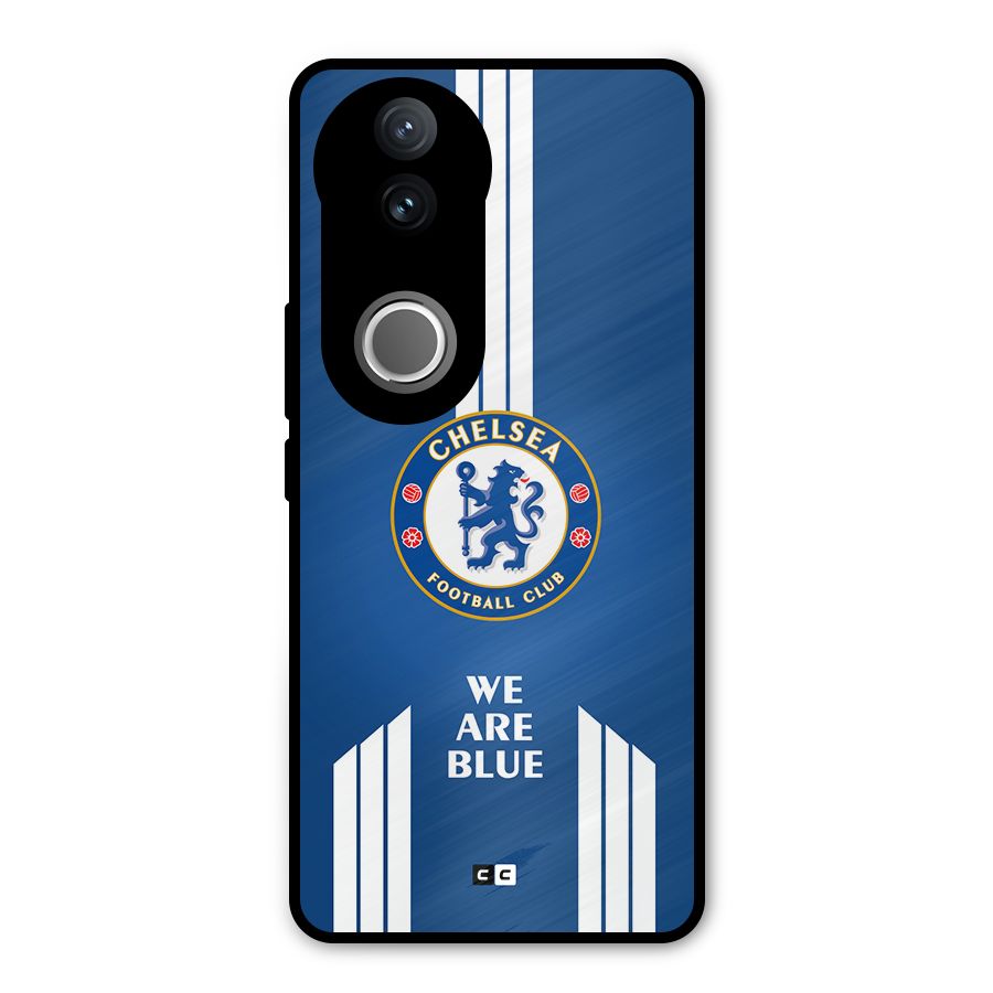 We Are Blue Metal Back Case for Vivo V50e