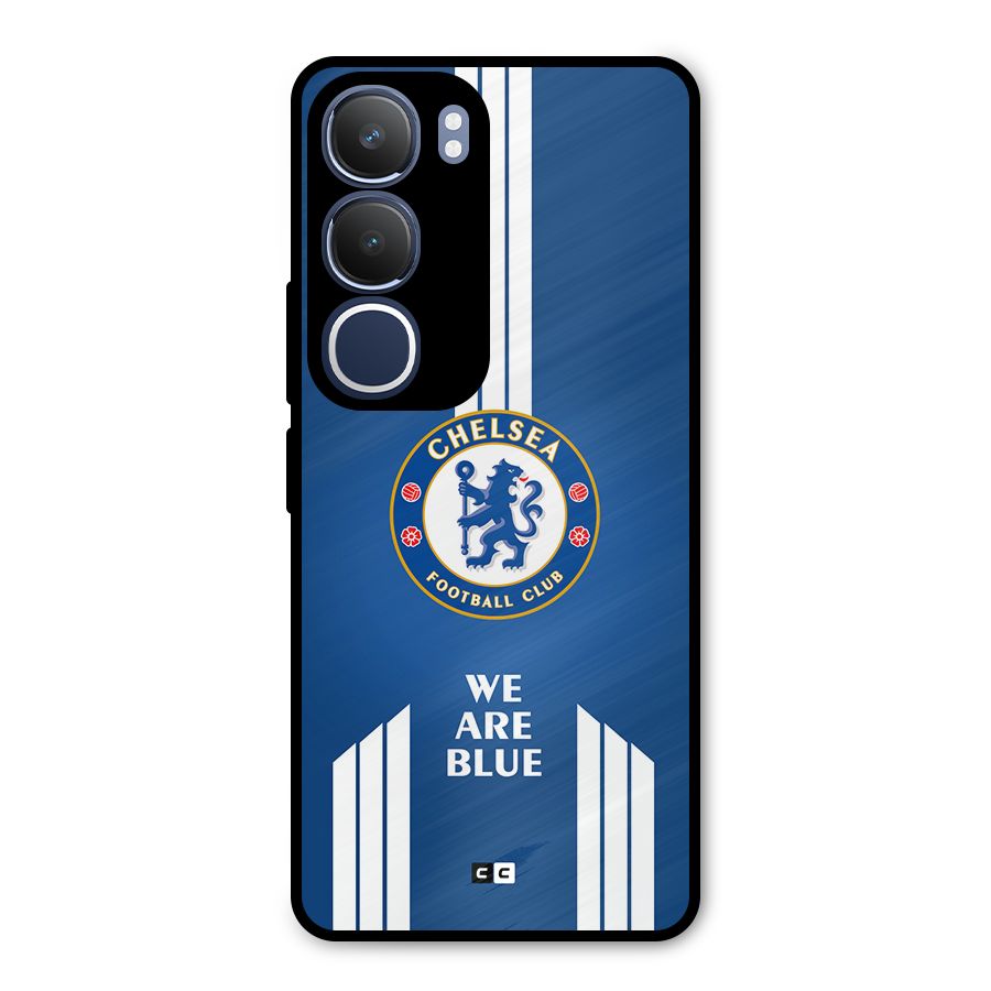 We Are Blue Metal Back Case for Vivo Y29