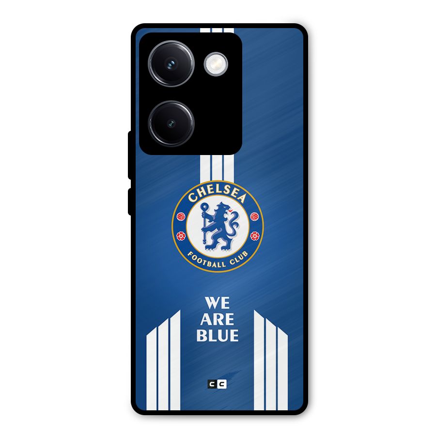 We Are Blue Metal Back Case for Vivo Y300 Plus