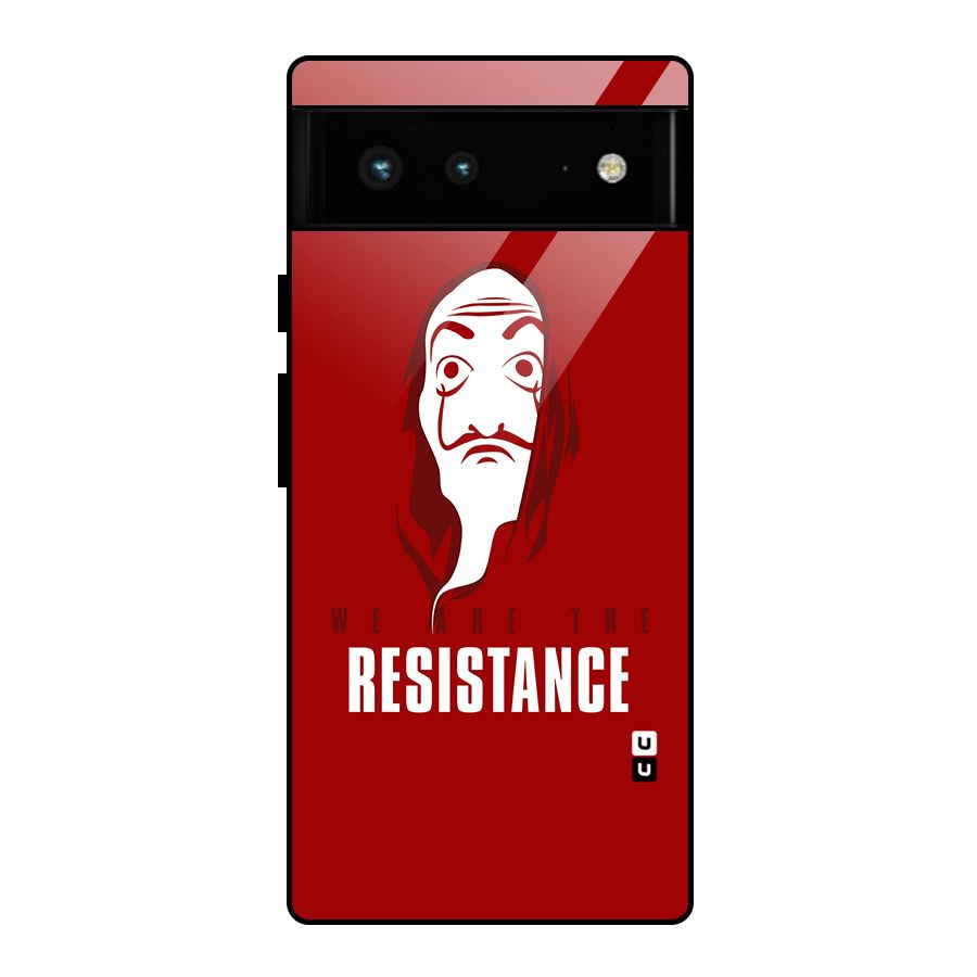 We Are Resistance Glass Back Case for Google Pixel 6