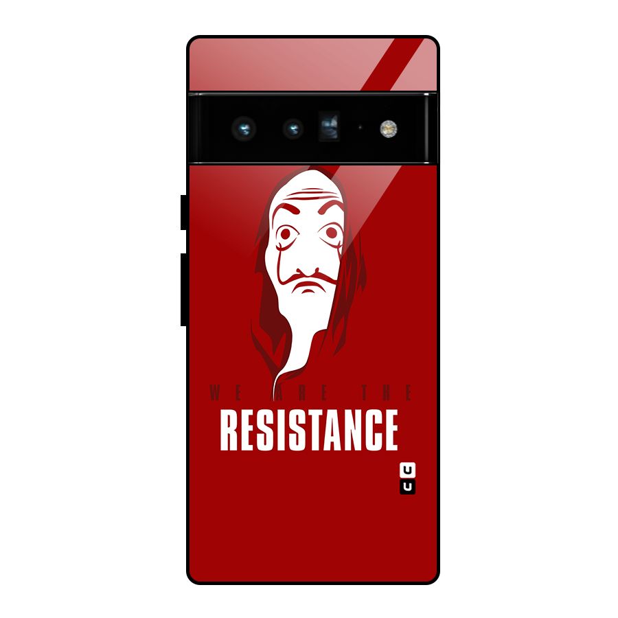 We Are Resistance Glass Back Case for Google Pixel 6 Pro