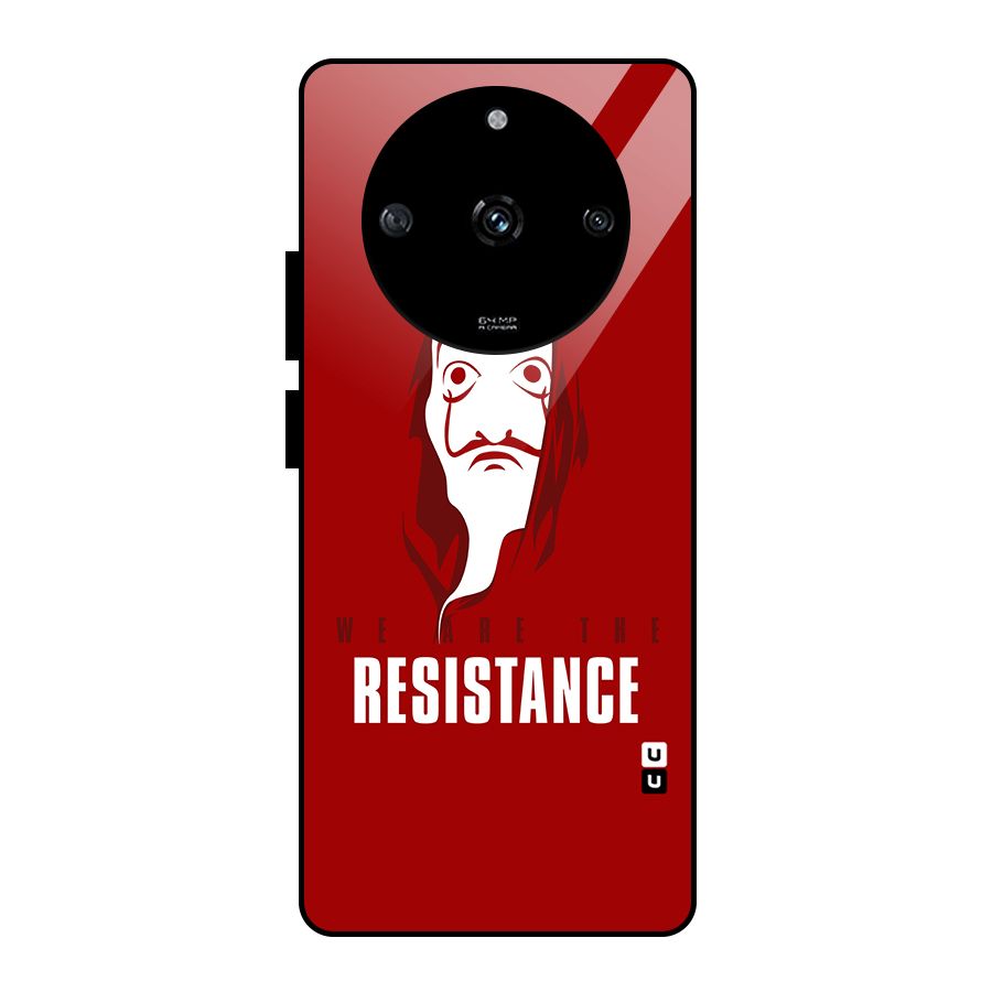 We Are Resistance Glass Back Case for Realme Narzo 60 5G