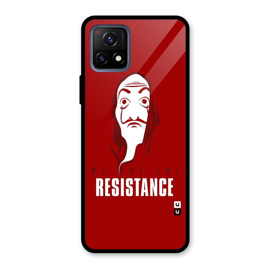 We Are Resistance Glass Back Case for Vivo Y72 5G