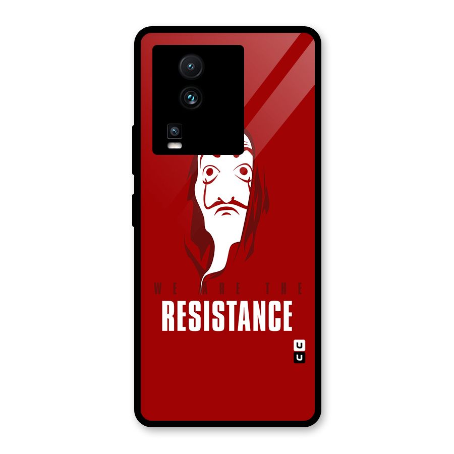 We Are Resistance Glass Back Case for Vivo iQOO Neo 7