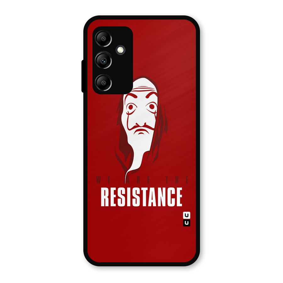 We Are Resistance Metal Back Case for Galaxy A14 5G