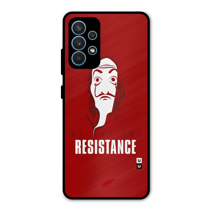 We Are Resistance Metal Back Case for Galaxy A32
