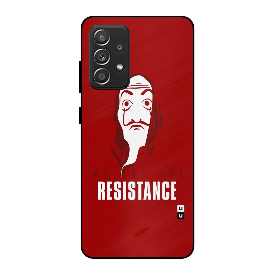 We Are Resistance Metal Back Case for Galaxy A52s 5G