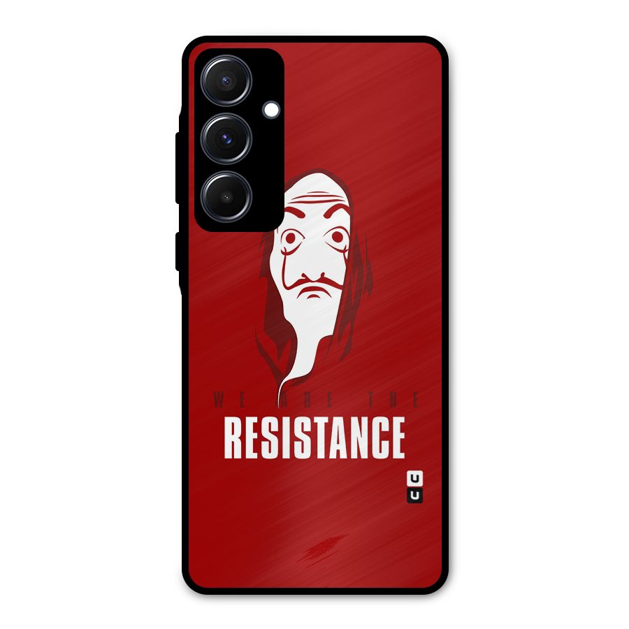 We Are Resistance Metal Back Case for Galaxy A55