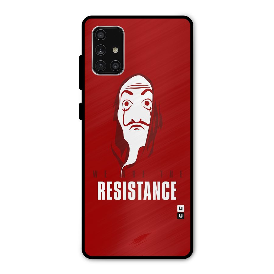 We Are Resistance Metal Back Case for Galaxy A71