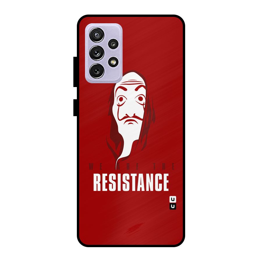 We Are Resistance Metal Back Case for Galaxy A72