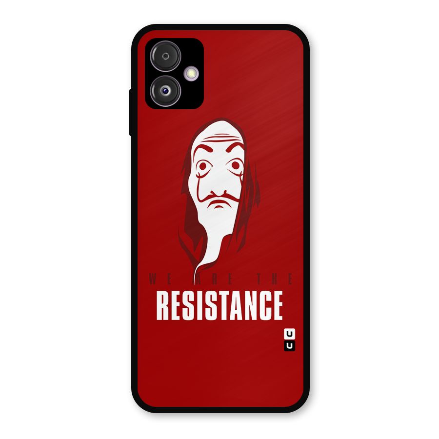 We Are Resistance Metal Back Case for Galaxy F14
