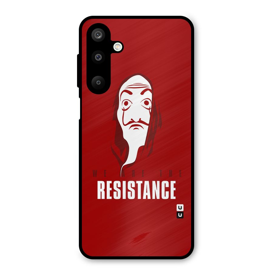We Are Resistance Metal Back Case for Galaxy M16