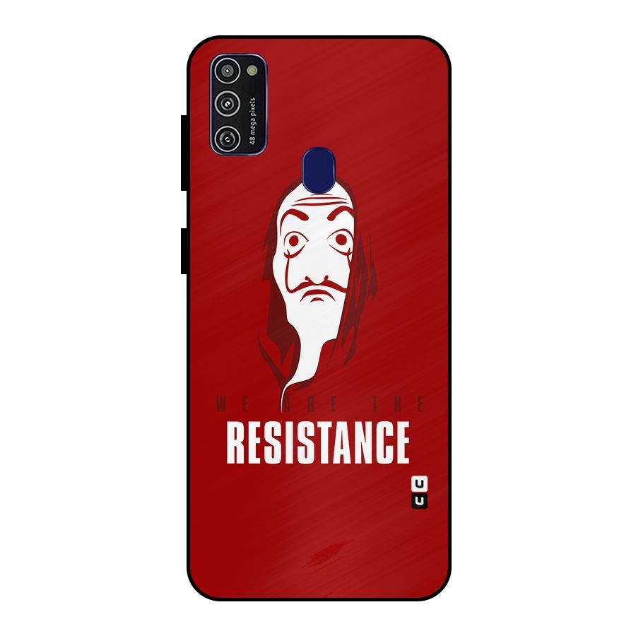 We Are Resistance Metal Back Case for Galaxy M30s