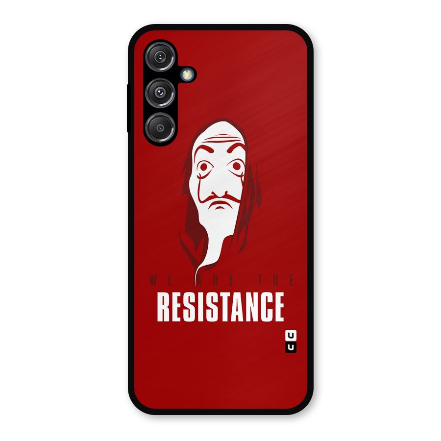 We Are Resistance Metal Back Case for Galaxy M34 5G