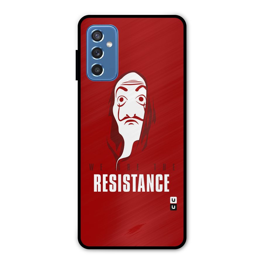 We Are Resistance Metal Back Case for Galaxy M52 5G