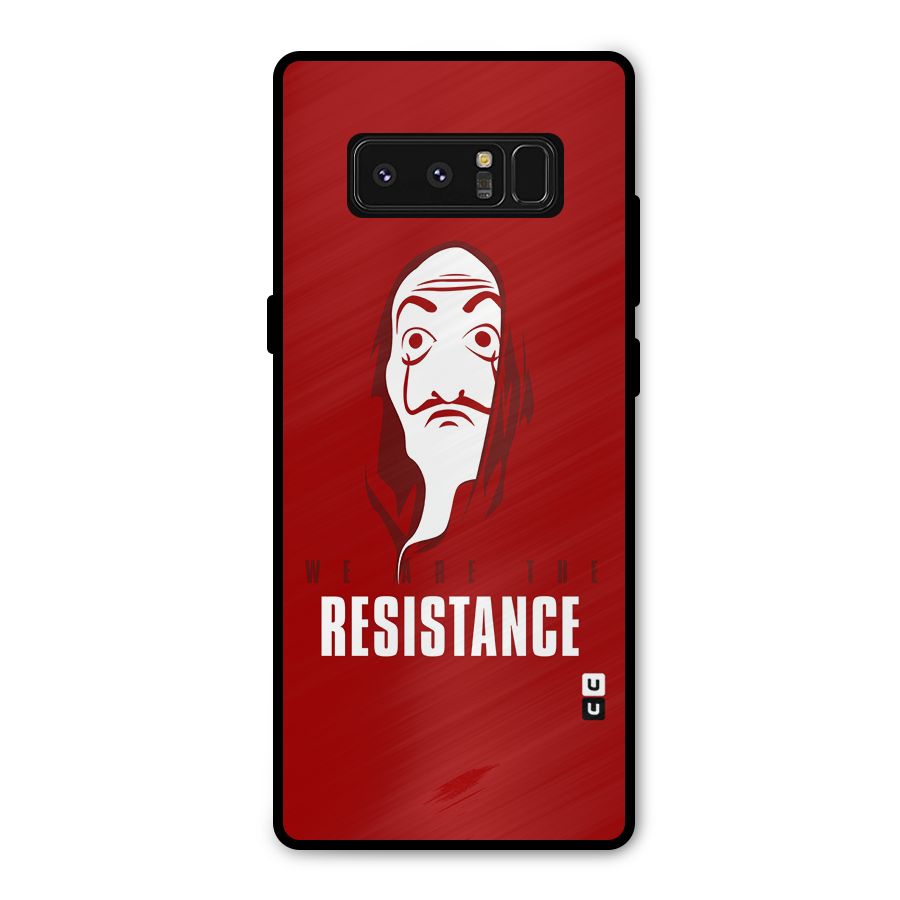 We Are Resistance Metal Back Case for Galaxy Note 8