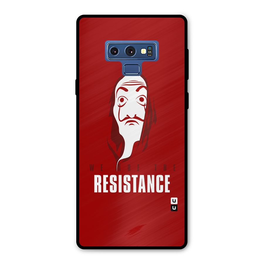 We Are Resistance Metal Back Case for Galaxy Note 9