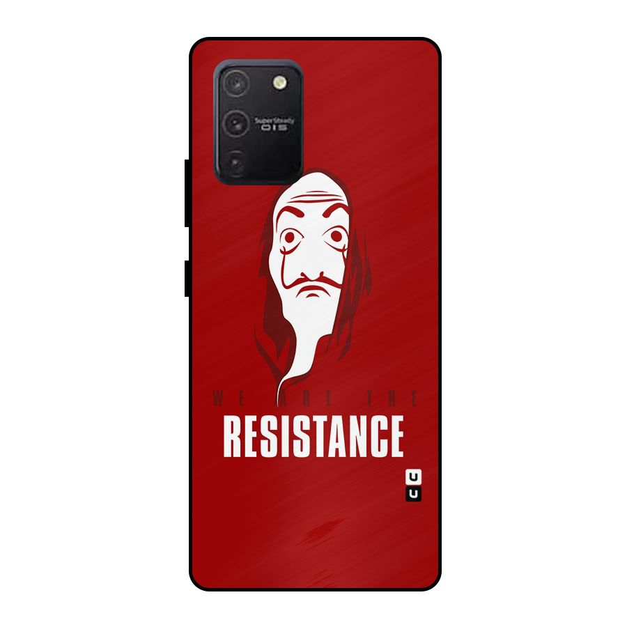 We Are Resistance Metal Back Case for Galaxy S10 Lite