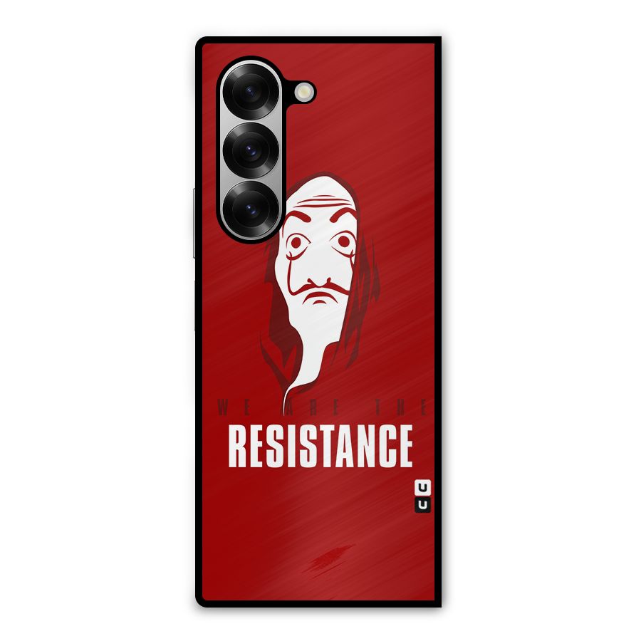 We Are Resistance Metal Back Case for Galaxy Z Fold6