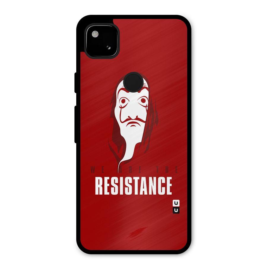 We Are Resistance Metal Back Case for Google Pixel 4a