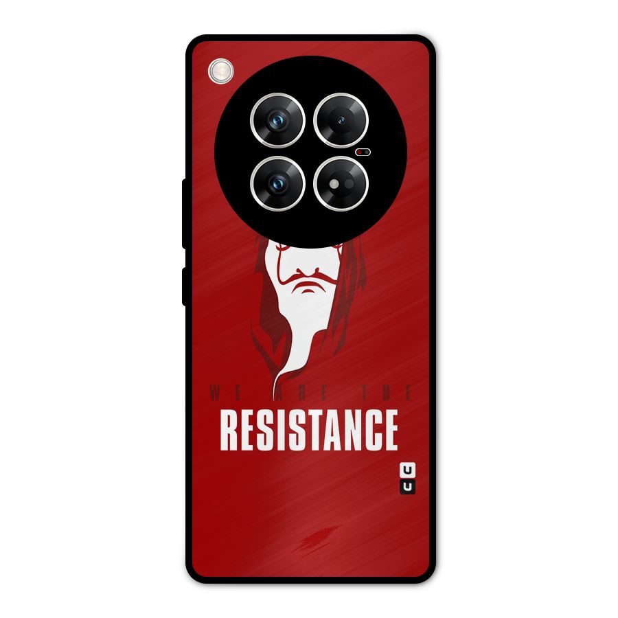 We Are Resistance Metal Back Case for Infinix Zero 40 5G